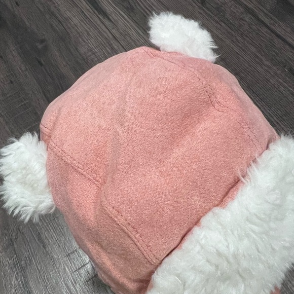 Old Navy Faux Fur Lines Ear Flap and Bear Ears Baby Winter Hat 0-6M - Picture 8 of 8